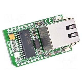 Click board | Ethernet controller | SPI | ENC28J60 | 3.3VDC