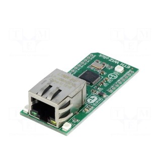 Click board | Ethernet controller | SPI | W5500 | 3.3VDC