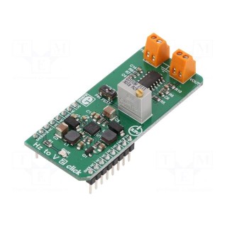 Click board | prototype board | Comp: VFC32KU | f/U converter