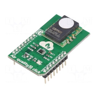 Click board | gas sensor | I2C | iAQ-Core sensor | prototype board
