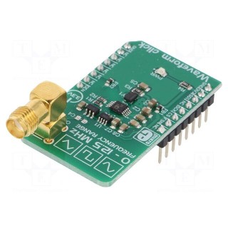 Click board | prototype board | Comp: AD9833 | generator | 3.3VDC