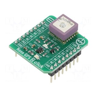 Click board | GNSS,GPS | GPIO,UART | ORG1510-MK05 | prototype board