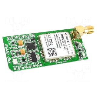 Click board | GSM/GPRS | UART | Quectel M95 | manual,prototype board