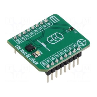 Click board | Hall sensor | analog | TMAG5253 | prototype board