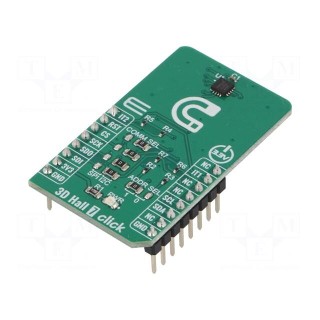Click board | Hall sensor | I2C,SPI | AK09970N | 3.3VDC