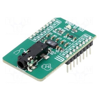 Click board | prototype board | Comp: MAX86150 | heart rate sensor