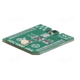 Click board | humidity/temperature sensor | I2C | HDC1000 | 3.3VDC