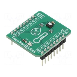 Click board | humidity/temperature sensor | I2C | HTU21DF | 3.3VDC