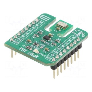 Click board | I2C | MS8607 | prototype board | mikroBUS connector