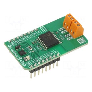 Click board | prototype board | Comp: ADUM2250 | isolator