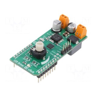 Click board | LED driver | GPIO,PWM | A80604-1 | prototype board
