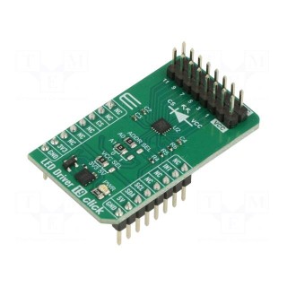 Click board | LED driver | I2C | LED1202 | prototype board