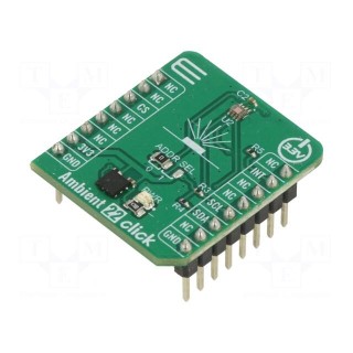 Click board | lighting sensor | I2C | OPT3005 | prototype board