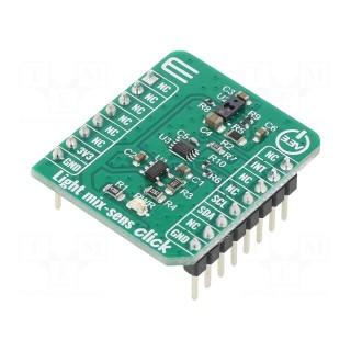Click board | lighting sensor | I2C | TMD37253 | prototype board