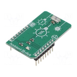 Click board | prototype board | Comp: VEML7700 | lighting sensor