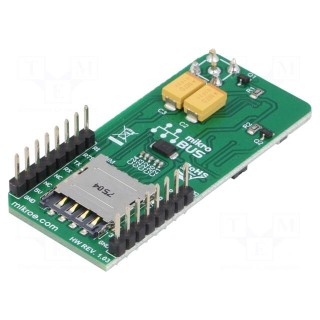 Click board | LTE Cat 1 | UART,USB | SARA-R410M | prototype board