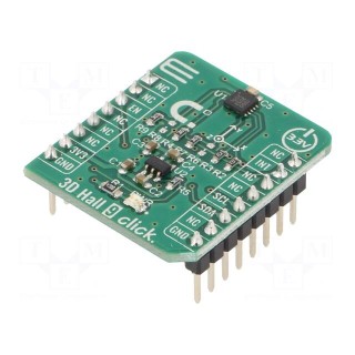 Click board | prototype board | Comp: ALS31300 | 3.3VDC