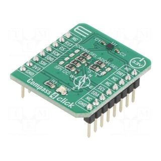 Click board | prototype board | Comp: AK09915C | 3.3VDC