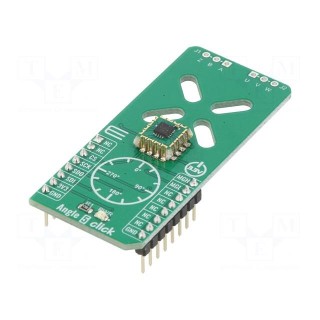 Click board | prototype board | Comp: MA302 | magnetic field sensor