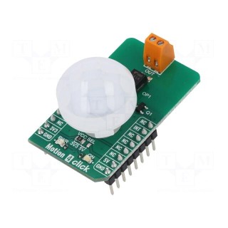 Click board | prototype board | Comp: EKMC1603111 | motion sensor