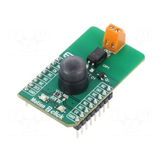Click board | motion sensor | GPIO | EKMC1607112 | 3.3/5VDC