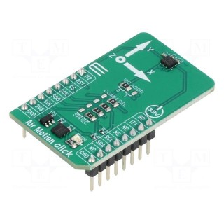 Click board | motion sensor | I2C,SPI | ICM-40627 | prototype board