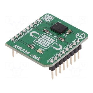 Click board | MRAM memory | GPIO,SPI | MR25H256 | 3.3VDC