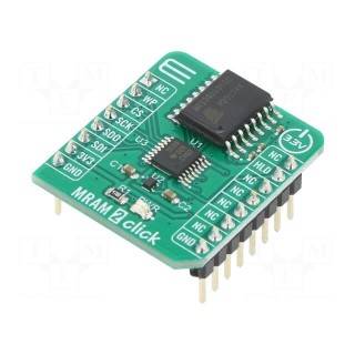 Click board | MRAM memory | QSPI,SPI | prototype board | 3.3VDC