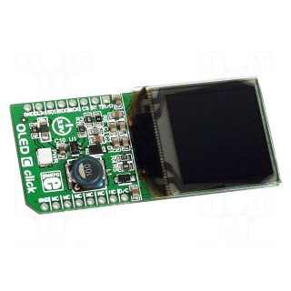 Click board | OLED display | PWM,SPI | PSP27801,SSD1351 | 3.3VDC