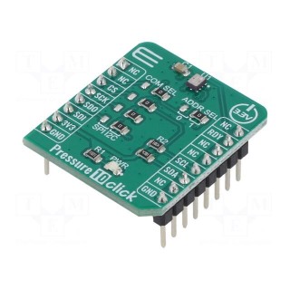 Click board | prototype board | Comp: HSPPAD042A | pressure sensor