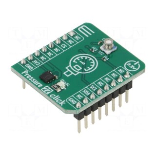 Click board | pressure sensor | I2C | MS5839-02BA | prototype board