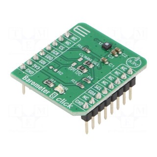Click board | prototype board | Comp: ILPS22QS | pressure sensor