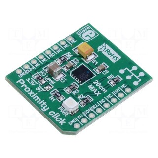 Click board | proximity sensor | I2C | VCNL4010 | prototype board