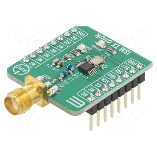 Click board | RF | SPI | MAX41460 | prototype board | 3.3VDC