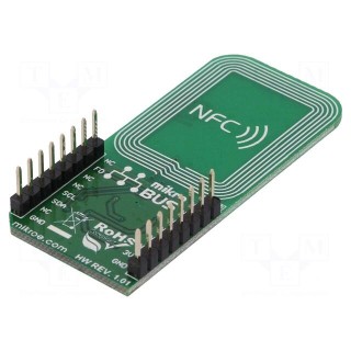 Click board | RFID | I2C | NT3H1101 | manual,prototype board | 3.3VDC