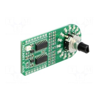 Click board | rotary encoder,LED matrix | SPI | EC12D | 3.3/5VDC