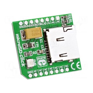 Click board | SD cards socket | SPI | manual,prototype board