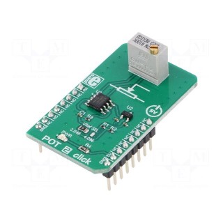 Click board | selectable reference voltage source | analog | 5VDC