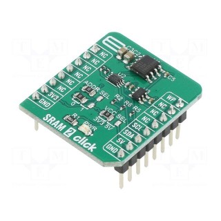 Click board | prototype board | Comp: HSFPAR003A | SRAM memory
