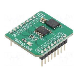 Click board | prototype board | Comp: ANV32AA1WDK66 | SRAM memory