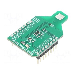 Click board | prototype board | Comp: ADT7422 | temperature sensor