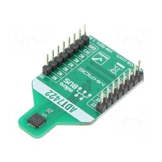 Click board | prototype board | Comp: ADT7422 | temperature sensor