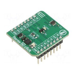 Click board | temperature sensor | SPI | TMP126 | prototype board