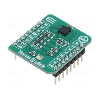 Click board | temperature sensor,humidity sensor | I2C,SPI