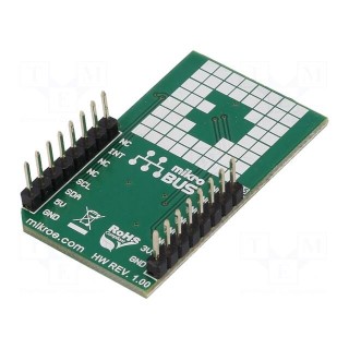 Click board | thermal sensor array | I2C | AMG8853 | prototype board