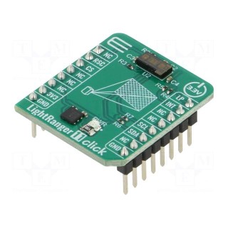 Click board | ToF sensor | I2C | VL53L7CX | prototype board | 3.3VDC