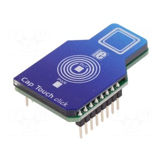 Click board | touch sensor | GPIO | AT42QT1010 | 3.3/5VDC