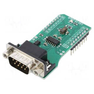 Click board | prototype board | Comp: TLE9252V | transceiver