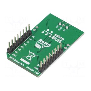 Click board | transceiver | CAN,LIN,UART | ATA663211 | 3.3VDC