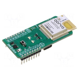 Click board | transceiver | I2C,SPI,UART,USB | DWM3001 | 3.3VDC
